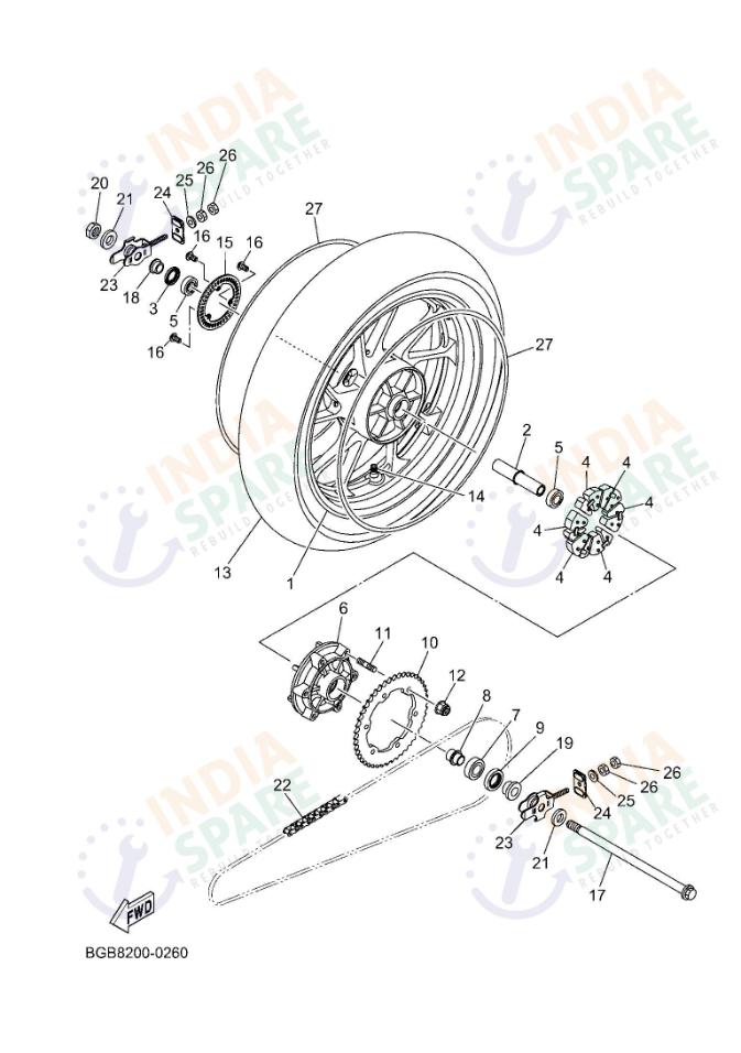 REAR WHEEL